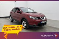 Nissan Qashqai 1.5 dCi 110hk N-Connecta 360° Navi Dragkrok