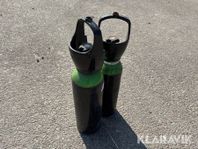 Gasflaskor 2st