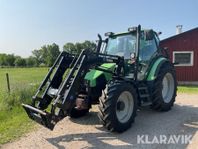 Traktor Deutz-Fahr Agrotron 90 4WD med lastar