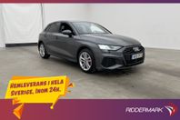 Audi A3 Sportback 45 TFSI e 245hk Cockpit Sensorer