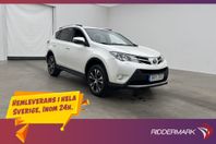 Toyota RAV4 2.0 AWD 151hk Kamera Skinn Farthållare