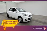 Nissan Micra 1.2 80hk Farthållare Bluetooth Låg-Årsskatt