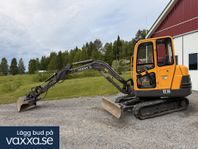 Grävmaskin VOLVO EC35 -2003, 1.252 timmar, 4st skopor
