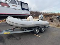 Watercat 390 ribb båt honda 50