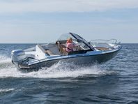 Fabriksny Silver Hawk BR exklusivt med Yamaha F100