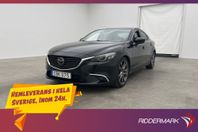 Mazda 6 Sedan SKYACTIV-D 175hk Optimum BOSE HUD Kamera Skinn