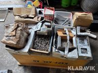 Spik, skruv och infästning & Kulventil Danfoss