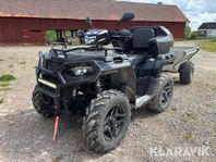 ATV Polaris Sportsman 570 fullutrustad. Kärra