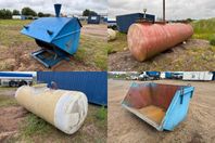 Tippcontainer, Tank 2 st & Container