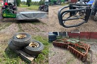 Slåtterkross, Balgrip, Däck på fälg & Tallriksharv