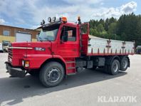 Lastbil Scania 92H med 3-vägstipp & plogfäste
