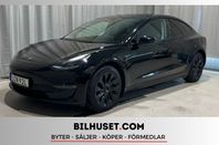 Tesla Model 3 Long Range AWD 440 HK Dragkrok Panorama