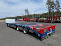 Hakarps - 38 tons bodvagn 910mm hydraulisk sandwich ramp