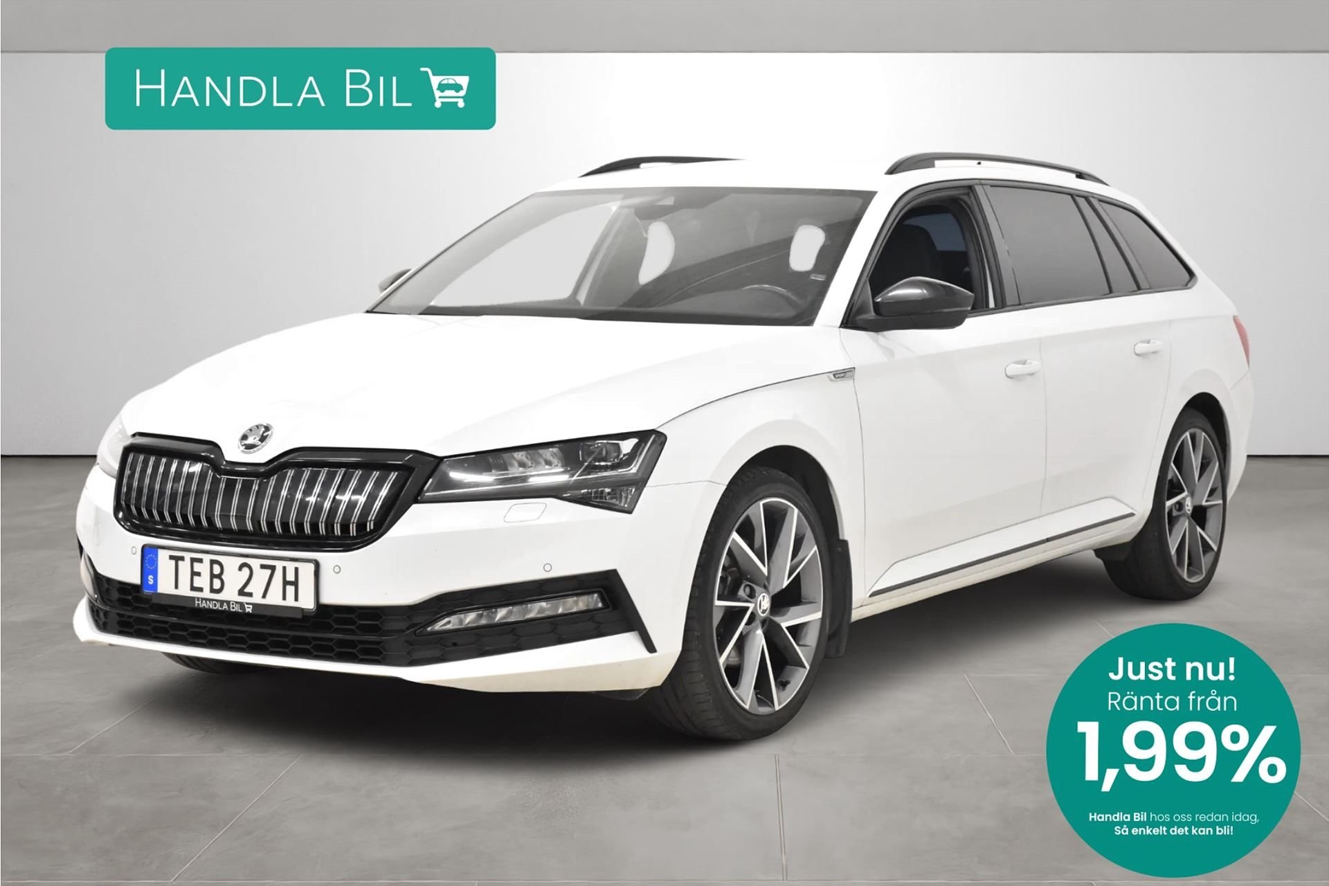 Škoda Superb iV Kombi 1.4 Plug-in Hybrid DSG Sekventiell, 218hk, 2021