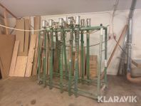 Limstativ med tryckkolvar