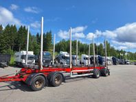 AM trailer Timmersläp 4 -axlig skjutbord