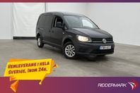 Volkswagen Caddy Maxi 2.0TDI Värmare Dragkrok B-Kamera Moms