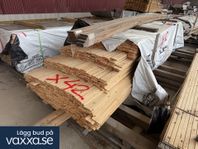 Ytterpanel gran, 21x145, 762m, medellängd 4,3m (X42)