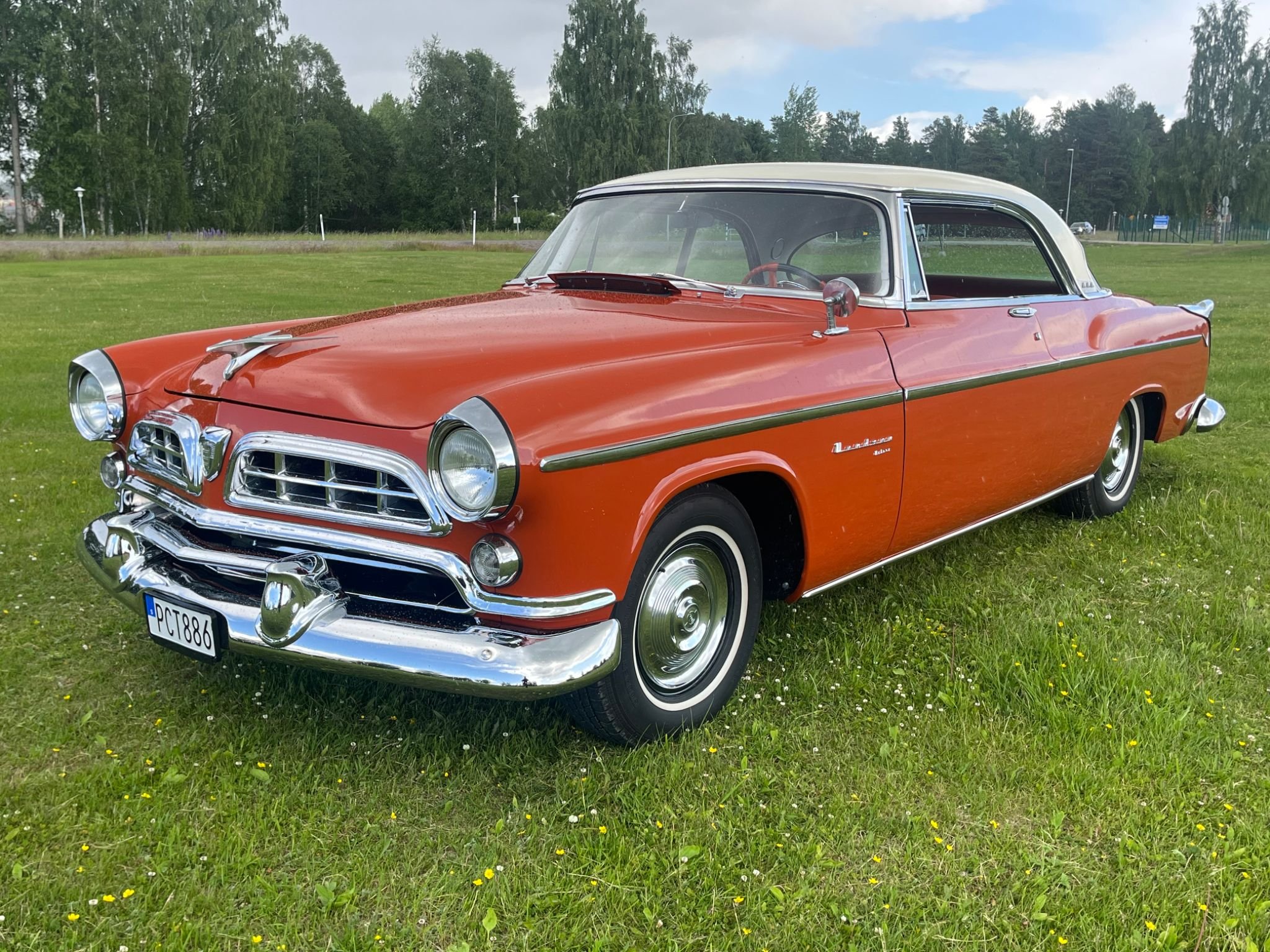 Chrysler Windsor DeLuxe Newport 4.9 V8 PowerFlite, 190hk, 1955