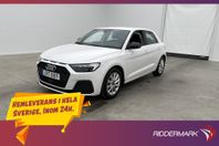 Audi A1 Sportback 30 TFSI 110hk Proline Cockpit P-Sensorer