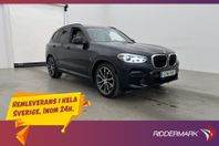 BMW X3 xDrive30i M Sport H/K HUD 360° Värmare CarPlay Drag