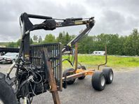 Skogsvagn m kran  Ftg moheda m91/k35