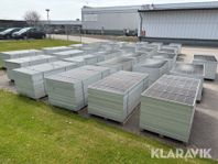 Solcellspaneler JX182-144M-550W ca 800st
