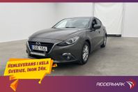 Mazda 3 Sport 2.0 M&K-Värmare Farthållare Navi En-Brukare