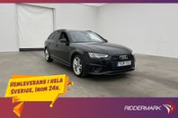Audi A4 40 TDI Quattro 190hk S-line Drag Värmare CarPlay