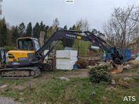 Grävmaskin ECR88D PRO med tiltrotator och planerskopa