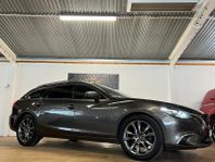 Mazda 6 Wagon 2.2 SKYACTIV-D AWD FRIHEMLEVERANS/DRAG/GPS/SKI