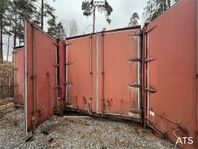 Container (3st) med kapell (12,000:- ex moms)