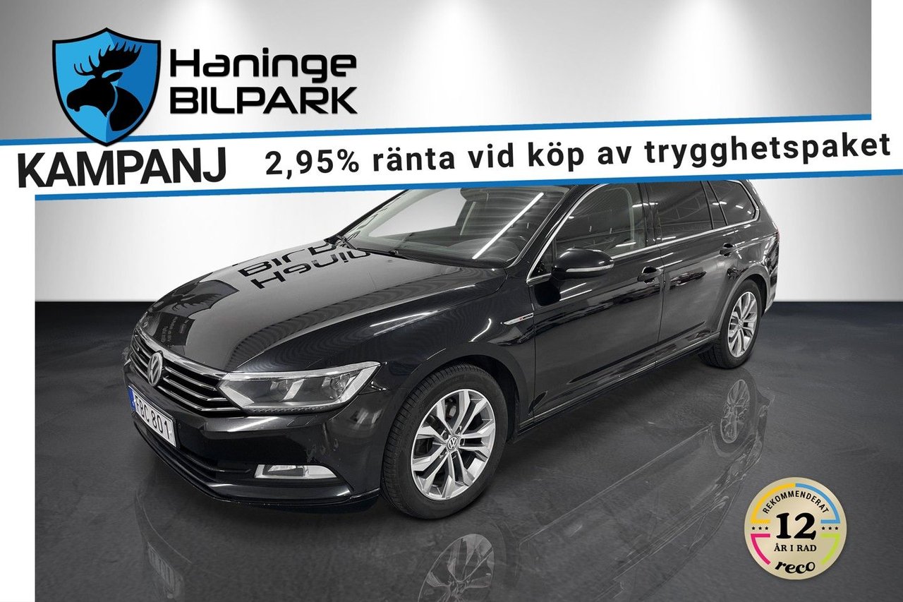 Volkswagen Passat Sportscombi 2.0 TDI DPF SCR BMT 4Motion DSG Sekventiell, 190hk, 2015