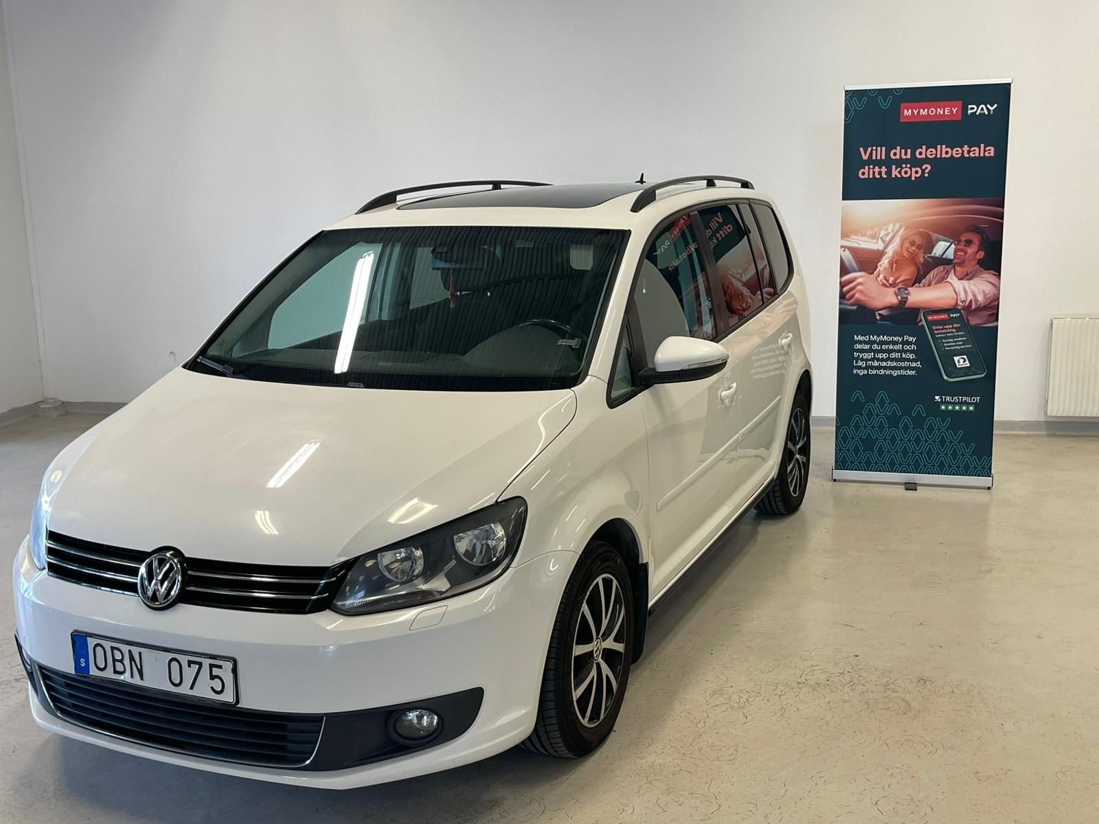 Volkswagen Touran 7-seater 1.6 TDI DPF BMT Manuell, 105hk, 2014