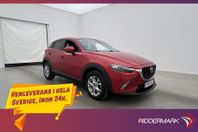 Mazda CX-3 2.0 SKYACTIV-G 120hk M&K-Värmare Navi Sensorer