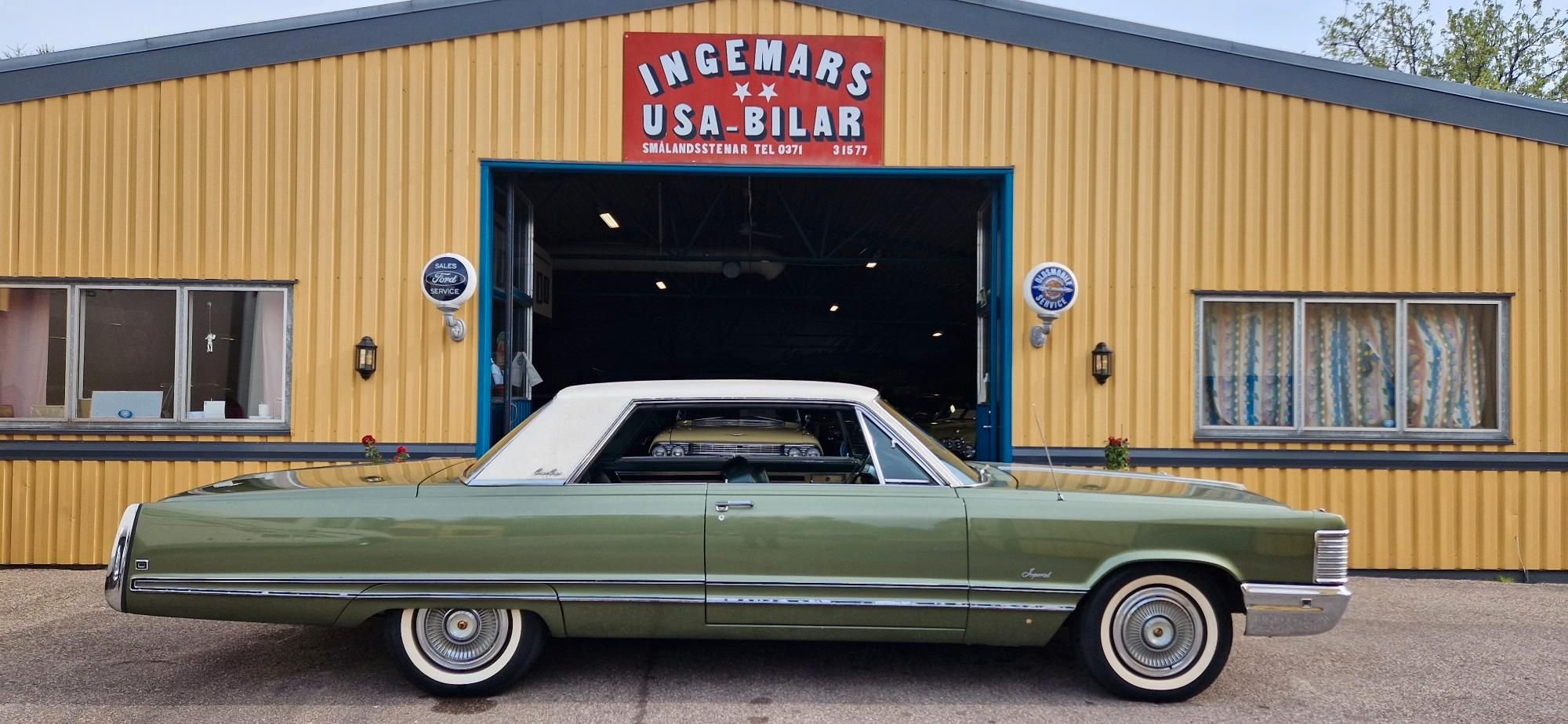 Imperial Crown Coupé 7.2 V8 TorqueFlite, 355hk, 1968