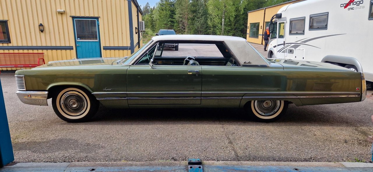 Imperial Crown Coupé 7.2 V8 TorqueFlite, 355hk, 1968