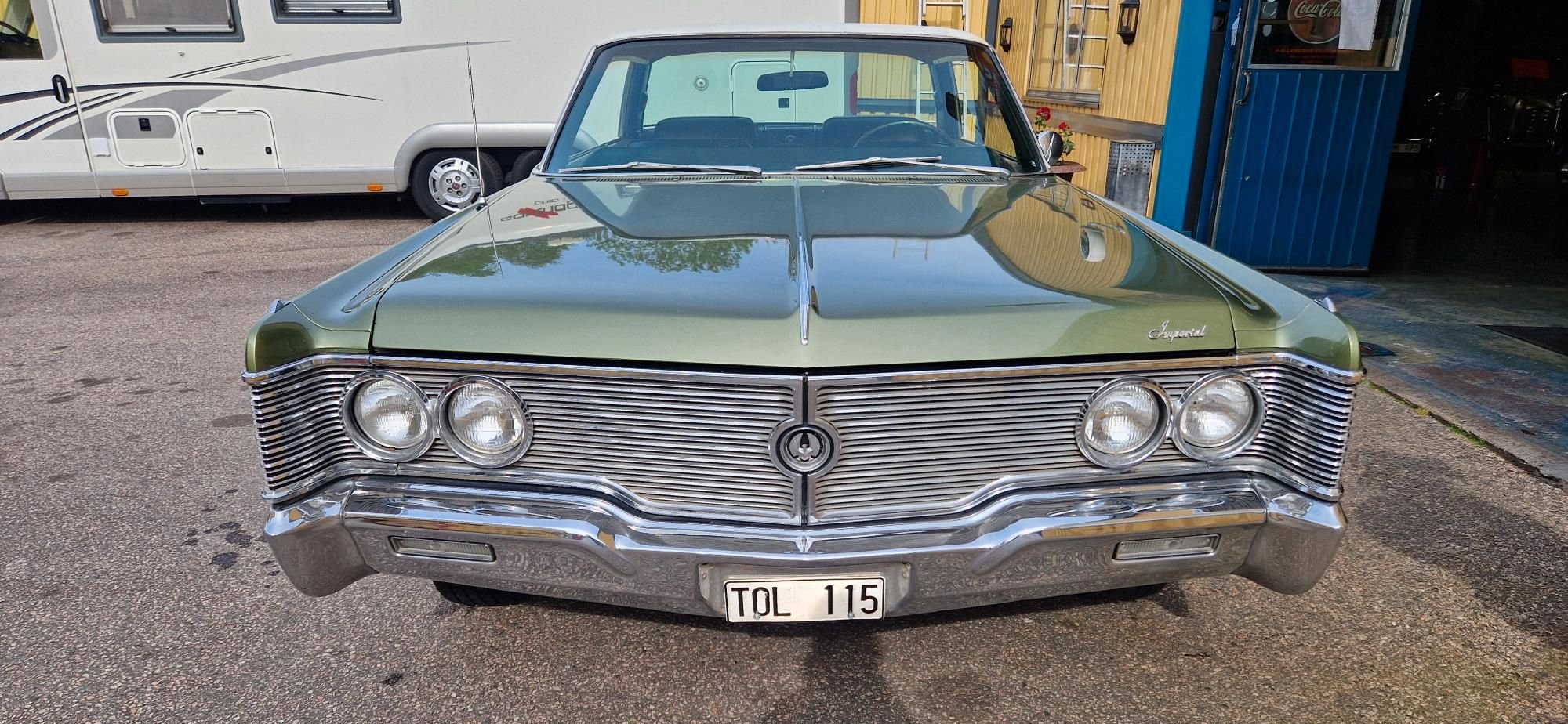 Imperial Crown Coupé 7.2 V8 TorqueFlite, 355hk, 1968