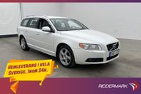 Volvo V70 D3 163hk Summum Värmare Skinn Sensorer Farthållare