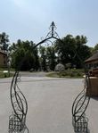 Mycket vacker pergola / rosenbåge, Danmark