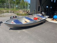Aluminiumbåt Linder 440 Fishing. Tohatsu 5 hk... via auktion