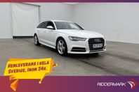 Audi A6 Avant TDI 190hk S-Line P-Sensorer Halvskinn Keyless