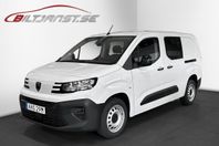 Peugeot Partner Utökad Last Crew Cab 1,5 Diesel 130 AT8 // O