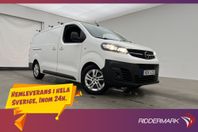 Opel e-Vivaro L3 136hk Dragkrok B-Kamera CARPLAY Moms