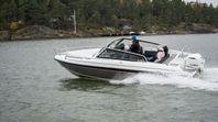 Yamarin Cross 75 BR -2024 med Yamaha F300XSB2 vit- 2025