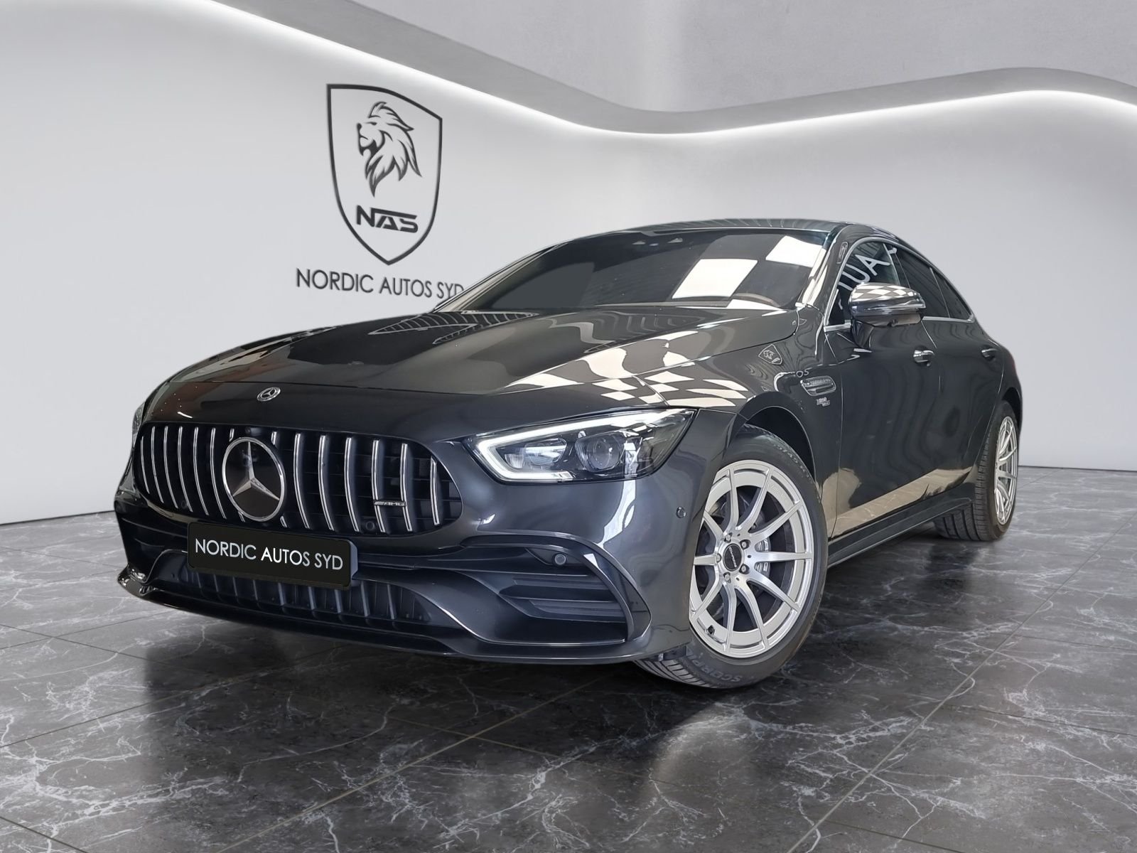 Mercedes-Benz AMG GT 43 4-dørs Coupé 4MATIC+ AMG SpeedShift MCT 9-trinn, 367hk, 2020