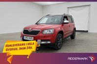 Skoda Yeti TDI 4x4 Business Värmare Sensorer Navi Dragkrok