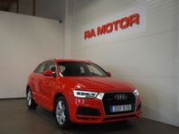 Audi Q3 2.0 TDI 184hk quattro S-Line | Dragkrok |