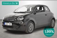 Fiat 500 e 42 kWh Icon Navi Farth SoV-Hjul 988kr/mån 1,99%