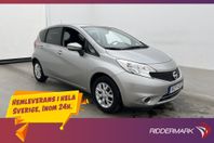 Nissan Note 1.2 80hk Navigation Farthållare Bluetooth